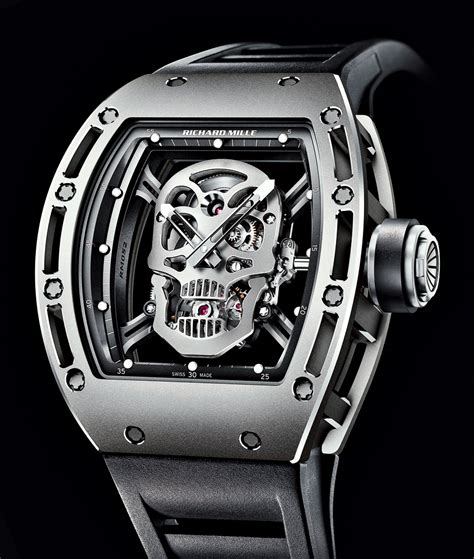 richard mille skull rm 052 price|richard mille skeleton price.